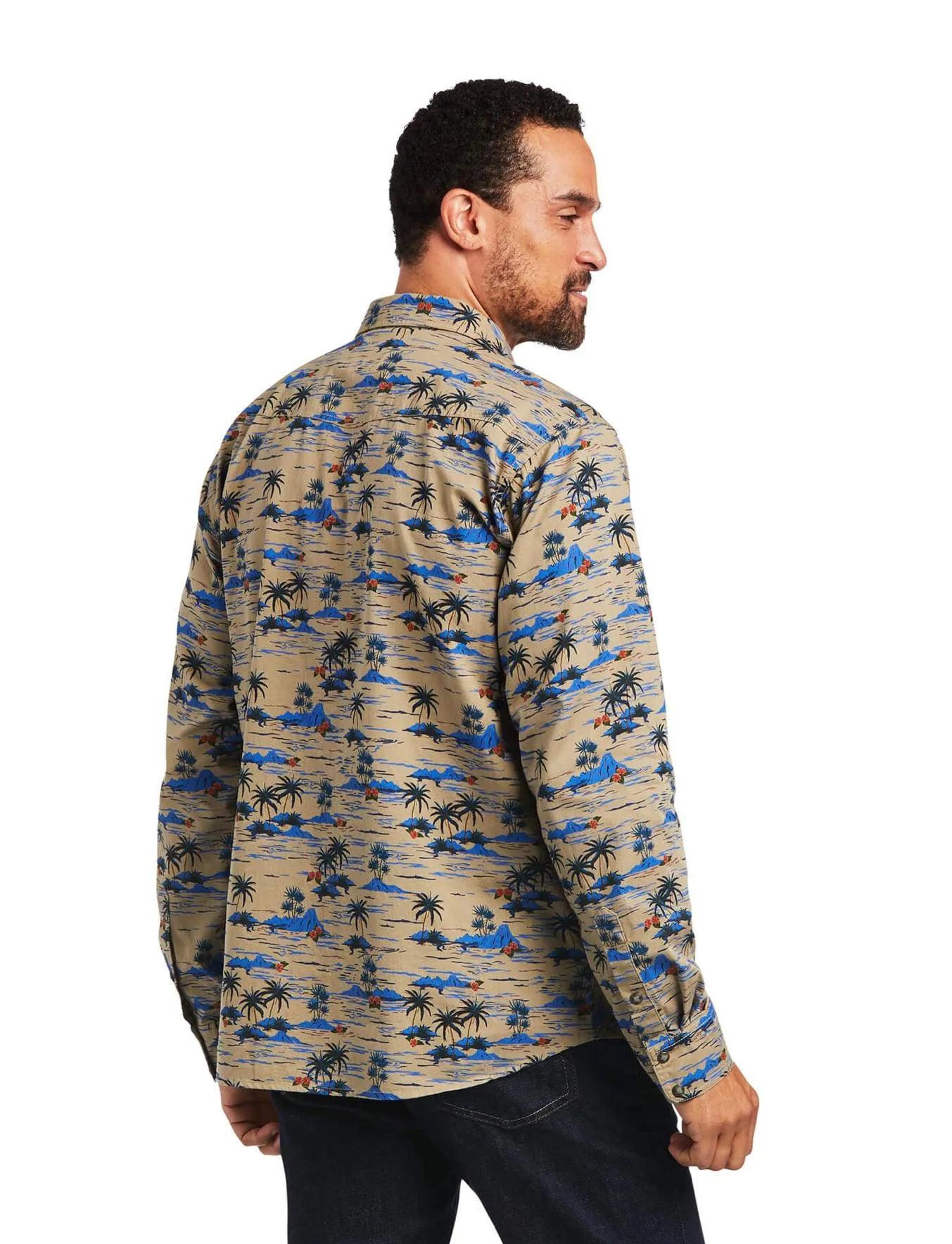 Ariat Hart Retro Fit Fields of Rye Snap Up Western Shirt