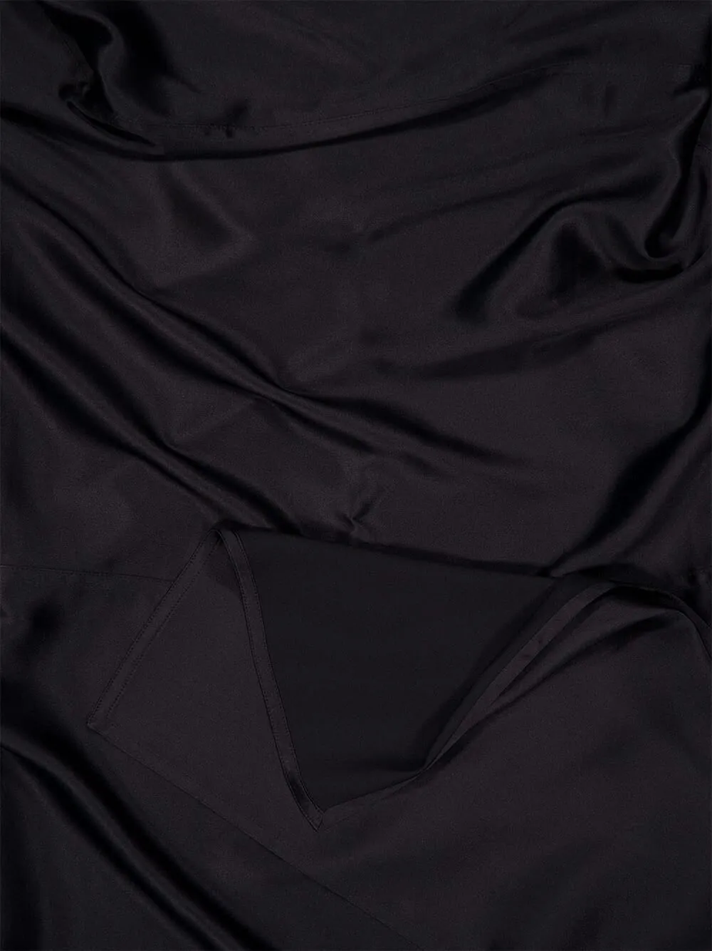 Asymmetric Silk Dress