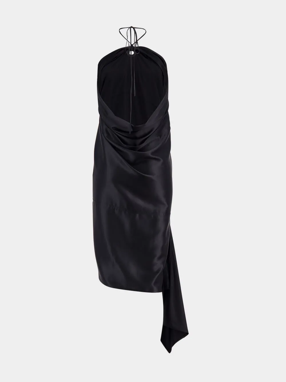 Asymmetric Silk Dress