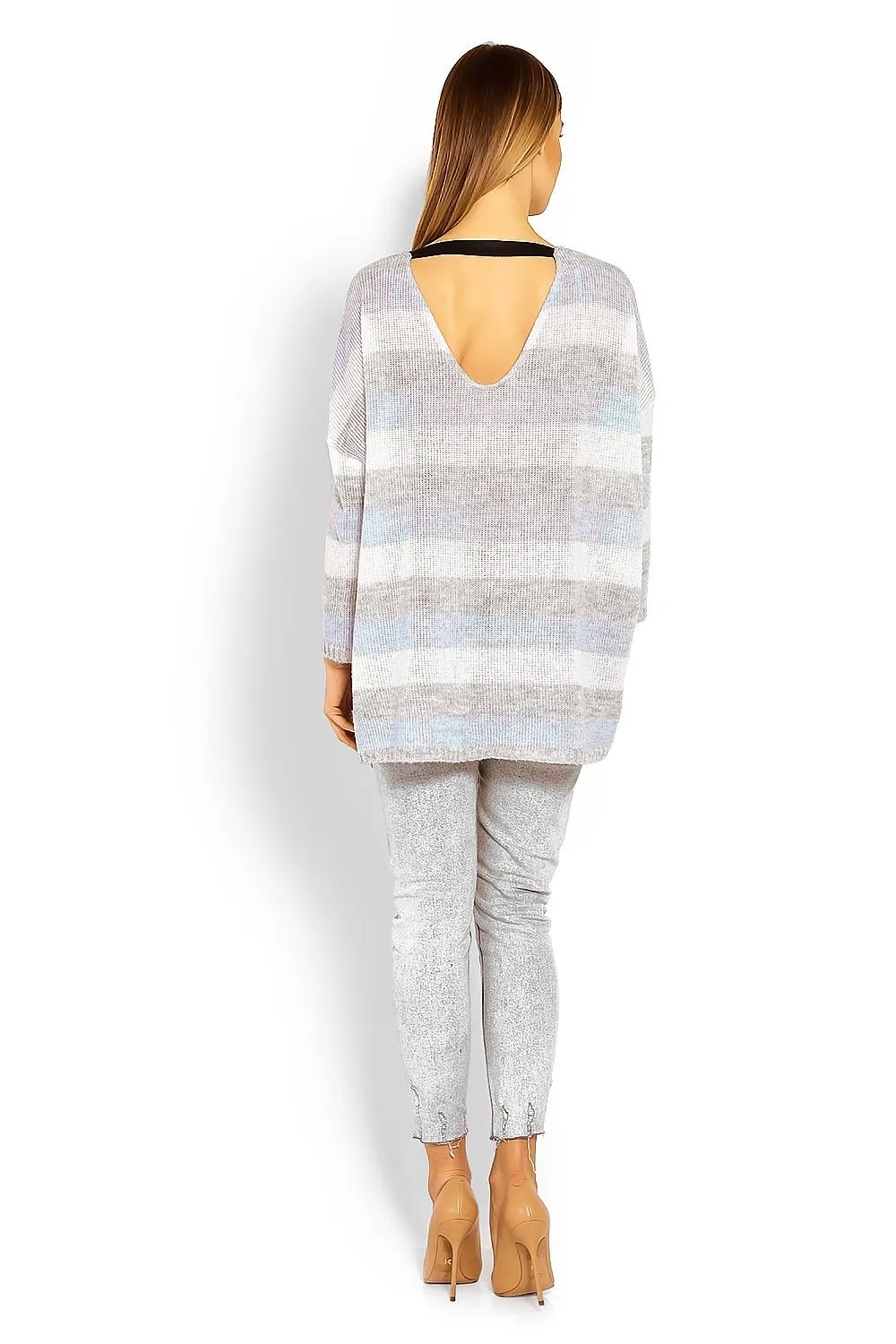 Chic Striped Cozy Jumper