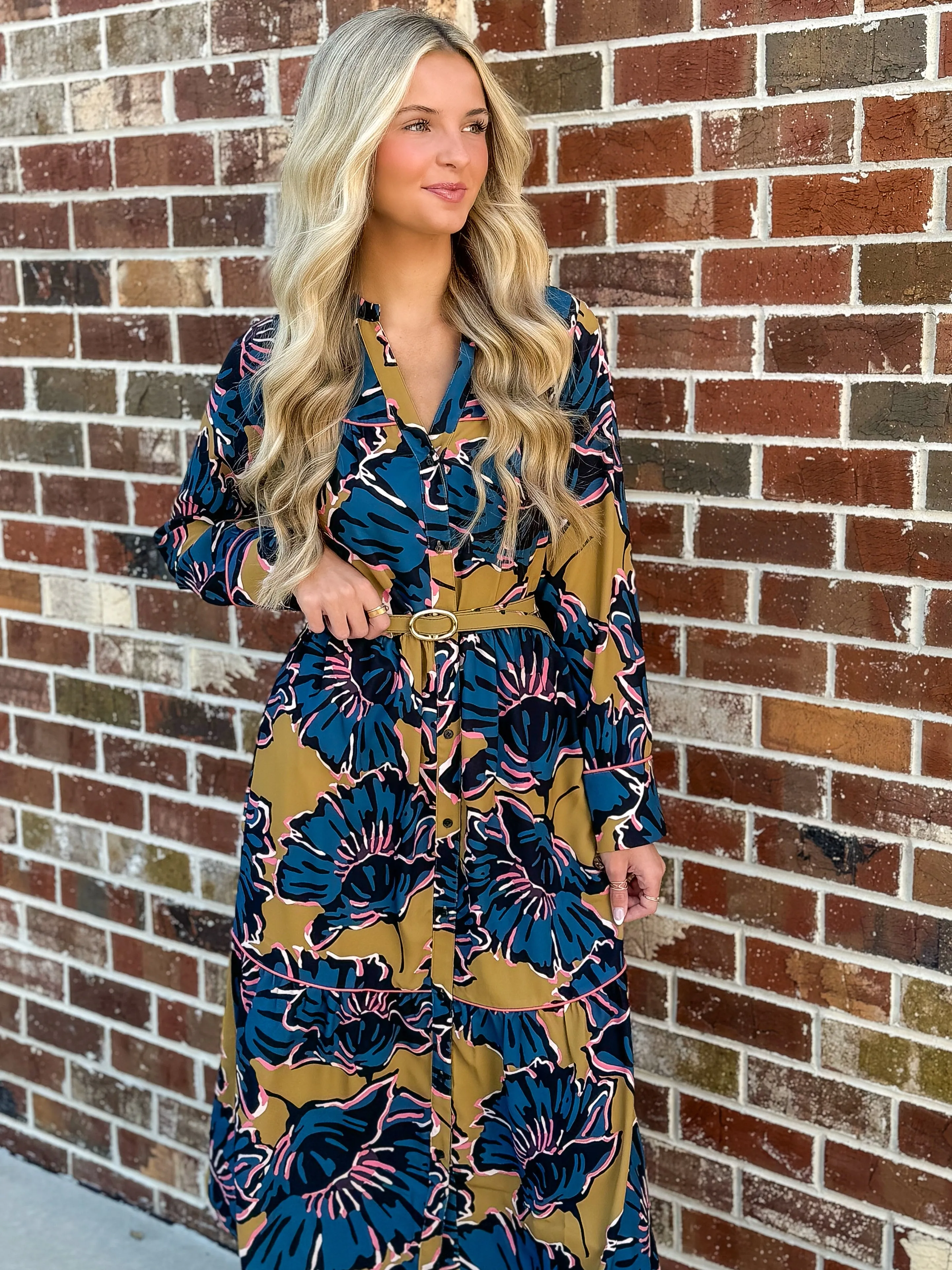 Delphie Dress (Marigold)