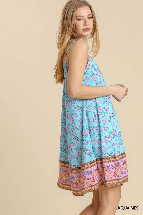 Don't Remember When Dress - Aqua