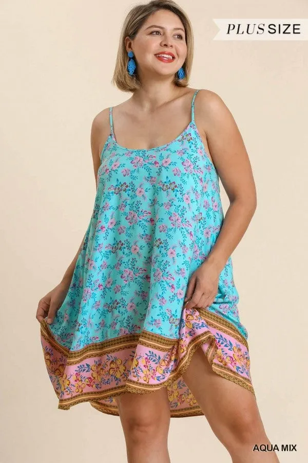 Don't Remember When Dress - Aqua