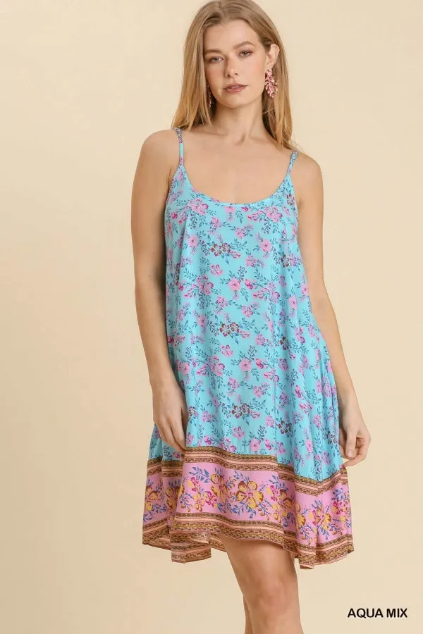 Don't Remember When Dress - Aqua