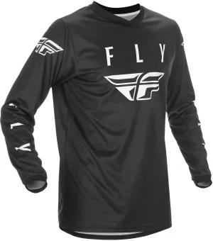 FLY UNIVERSAL JERSEY BLACK/WHITE XL