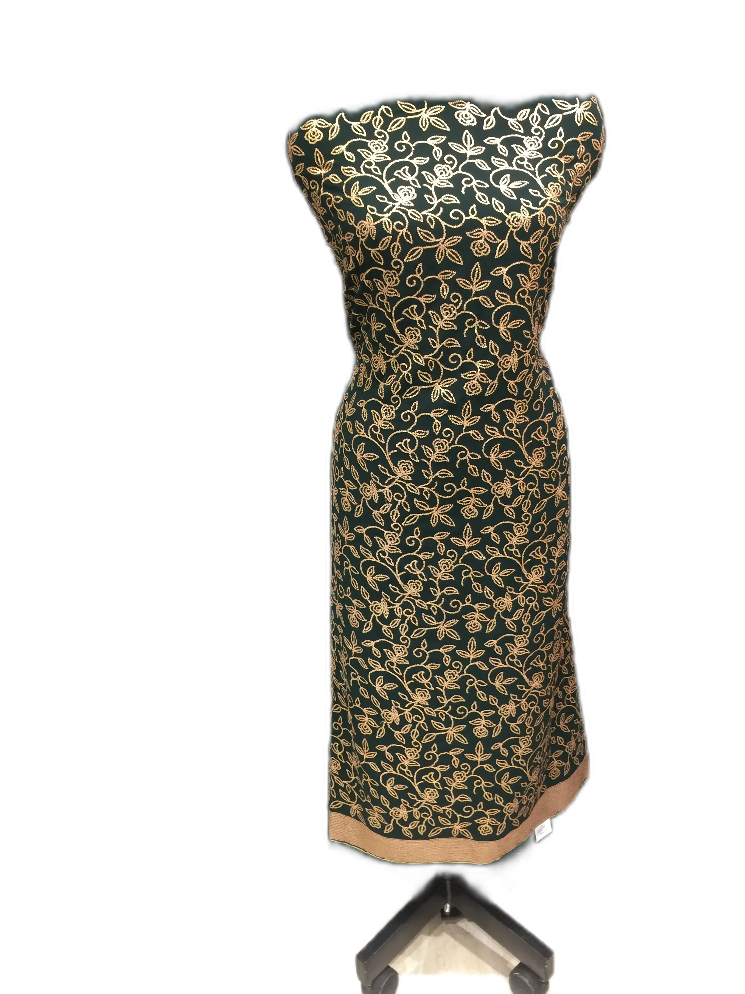 Georgette Unstitched Suit with Sequins Work and Chiffon Dupatta