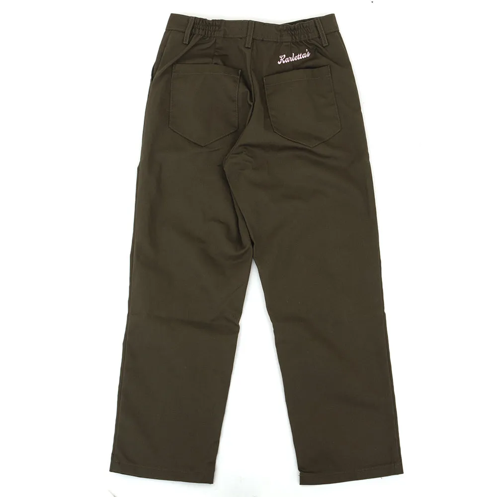 Karletta's Pants (Dark Olive) (S )