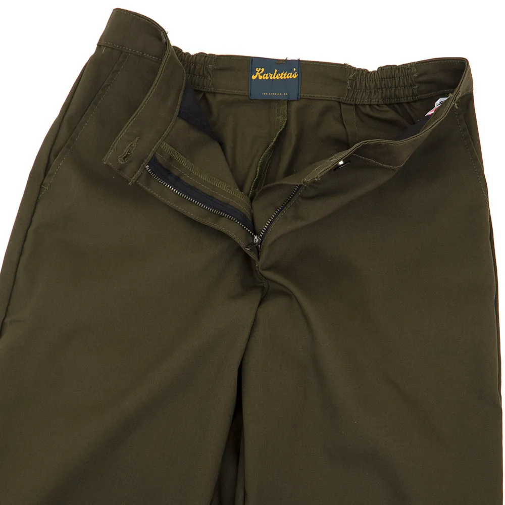 Karletta's Pants (Dark Olive) (S )