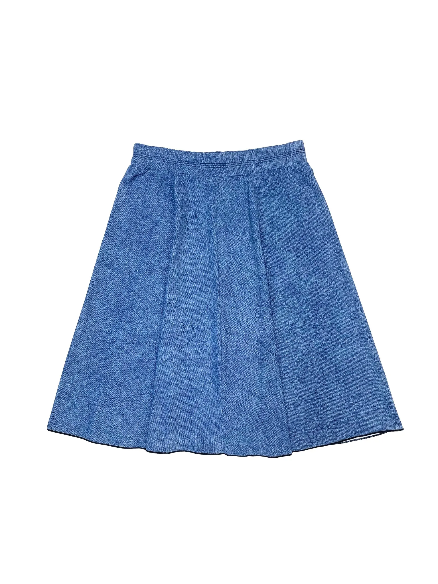 Ladies Denim Flairy Swim Skirt