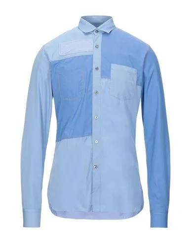 Lanvin Man Shirt Sky blue 14 ½ inches-neck