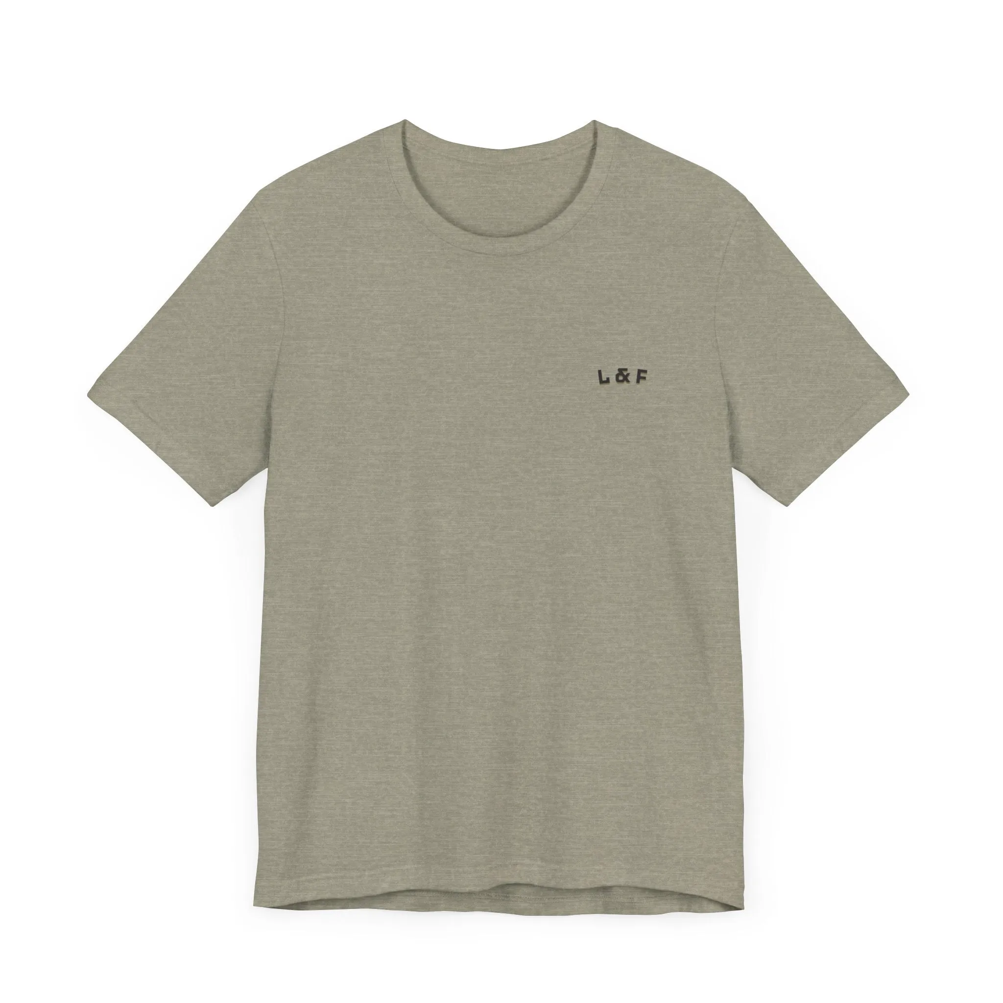 Ledger & Ford Lightning Bolt Graphic Tee (Heather Stone)