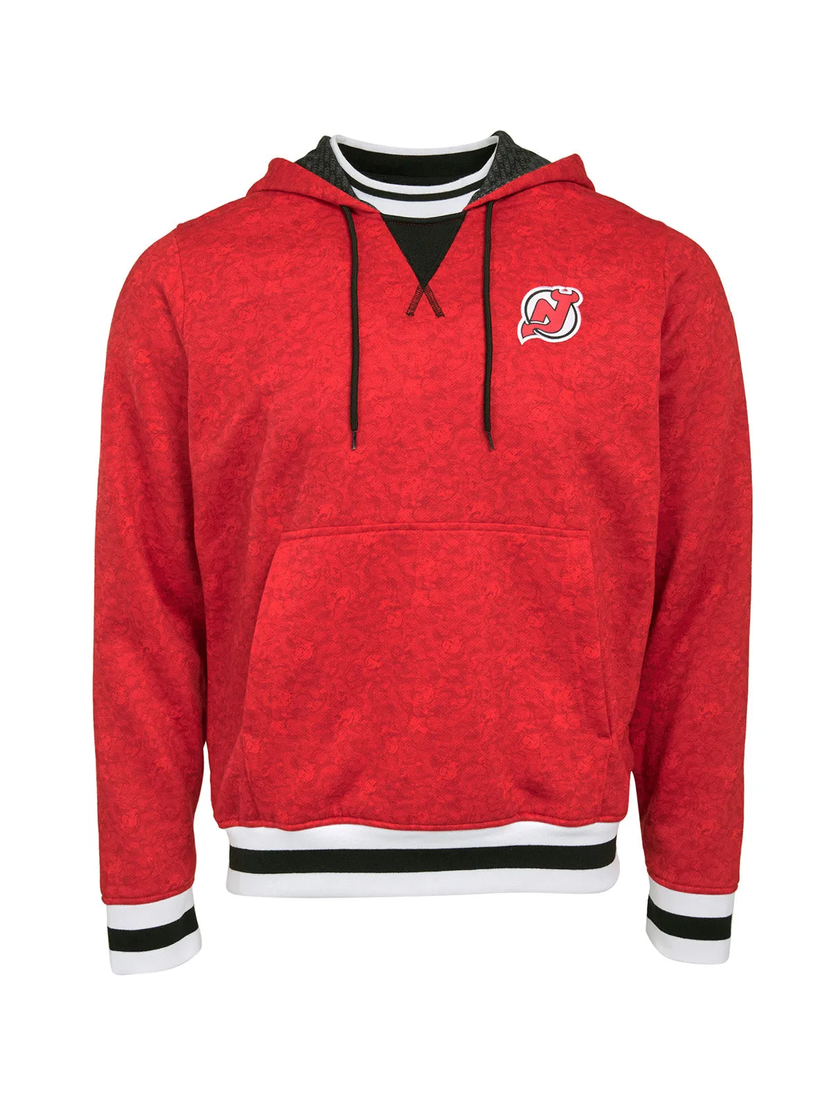 New Jersey Devils Crew Neck Hoodie