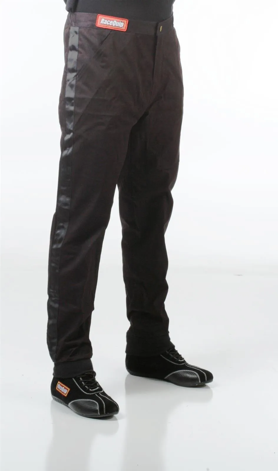 RaceQuip Single Layer Fire Suit Pants - Black - Kids 2XL - 1970097