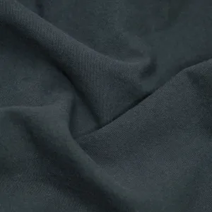 Remnant - 1.3m - 7oz Softened Organic Cotton - Petrol