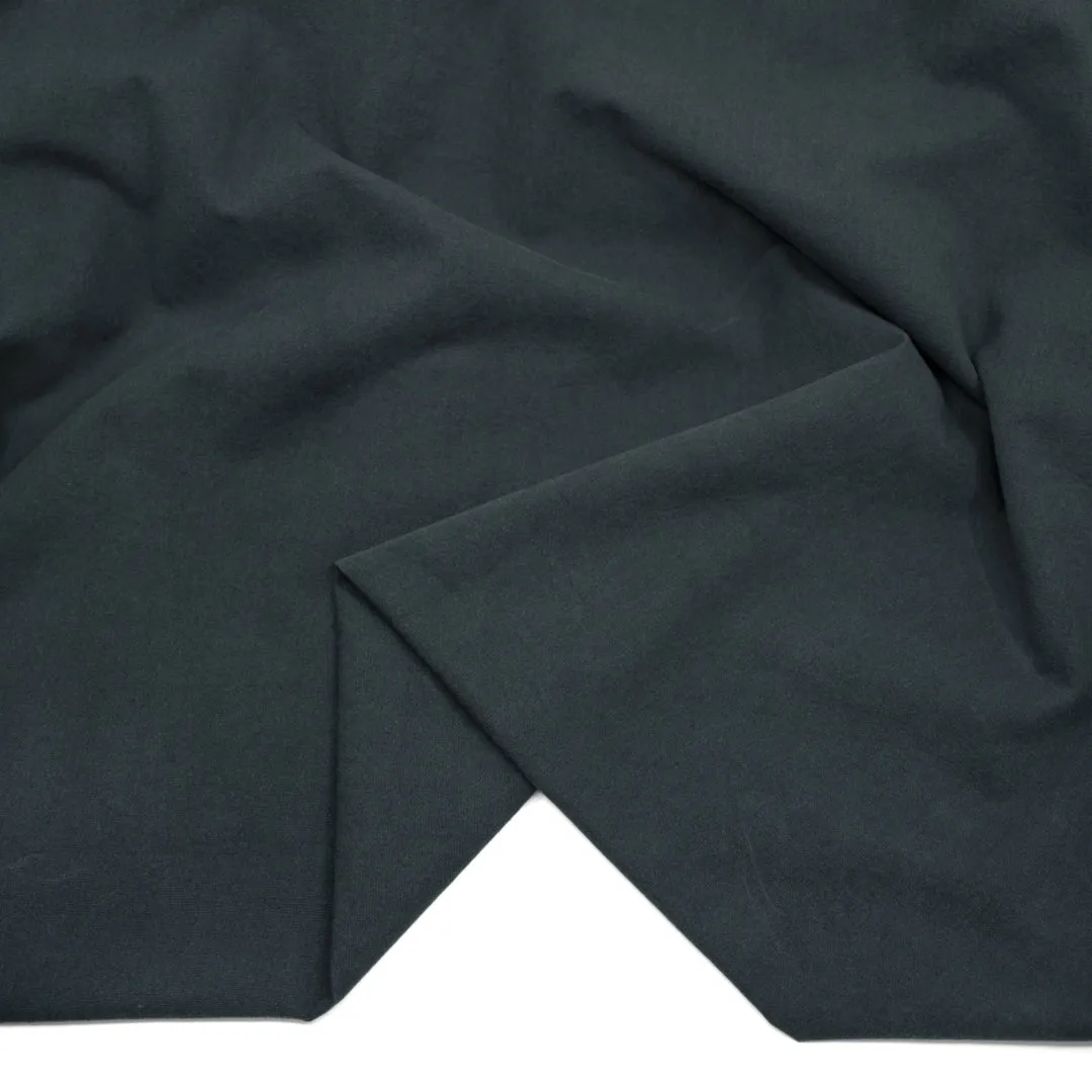 Remnant - 1.3m - 7oz Softened Organic Cotton - Petrol