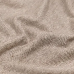 Remnant - 1.7m - Layer Up Lyocell Wool Blend Jersey - Heather Oatmeal