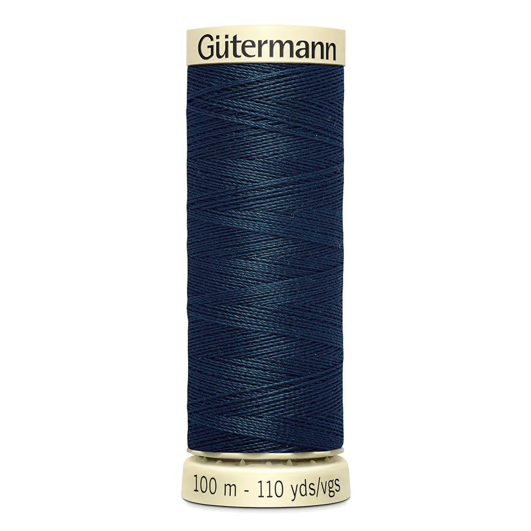 Robina Navy Satin Backed Viscose