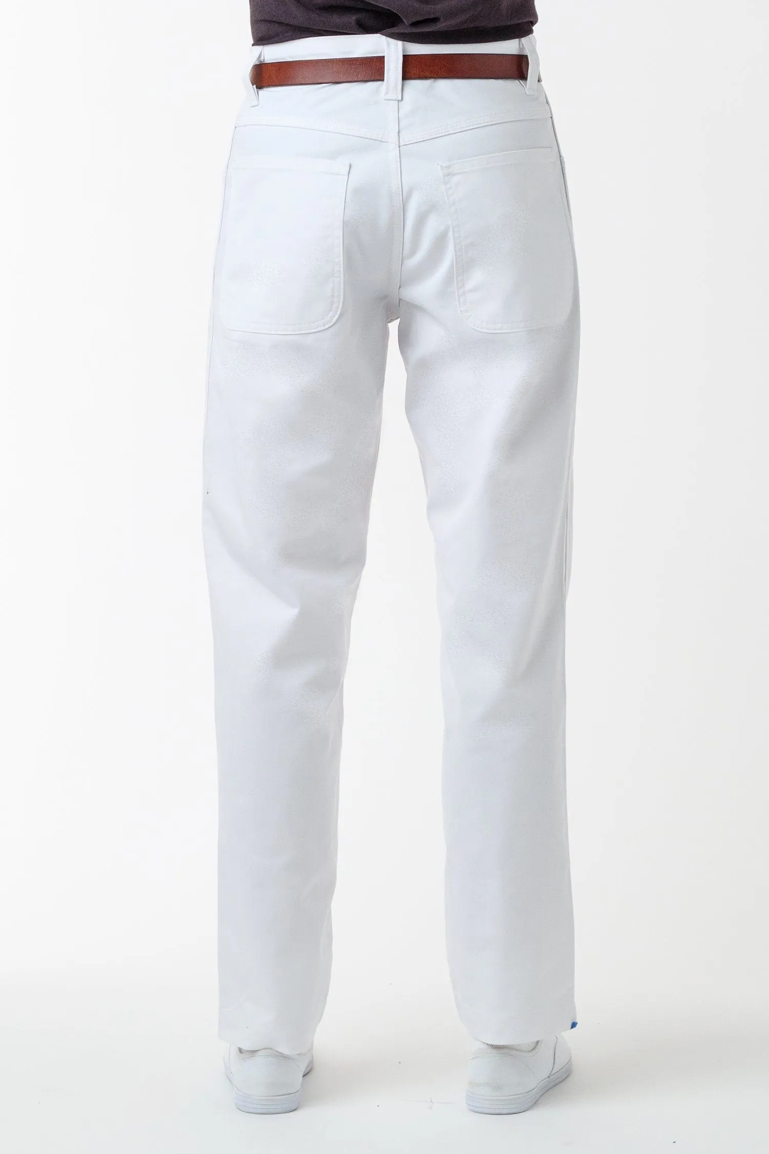 RTWL01 - Twill Work Pants White