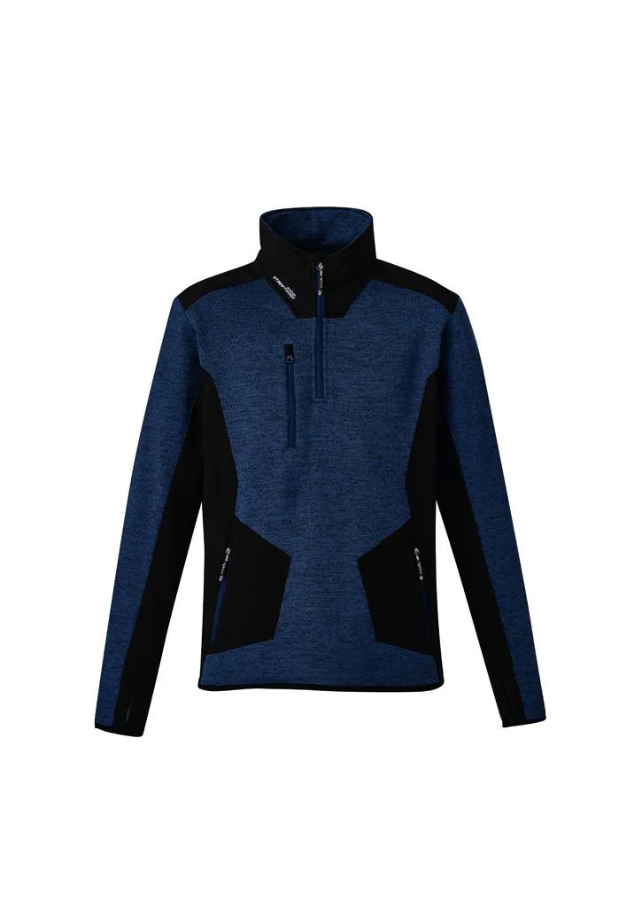 Syzmik Unisex Streetworx Reinforced 1/4 Zip Pullover (ZT380)-Clearance