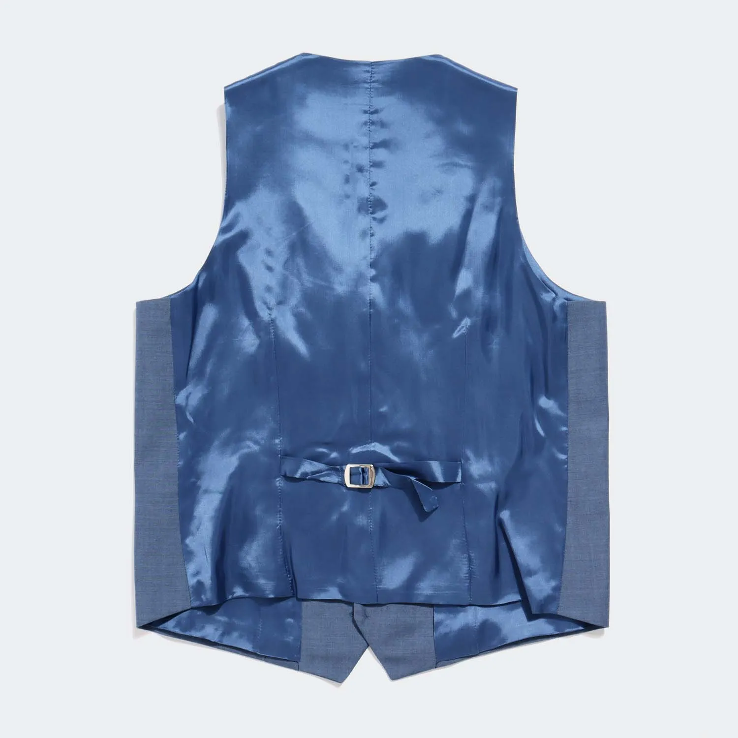 The Georgie Slate Blue Vest