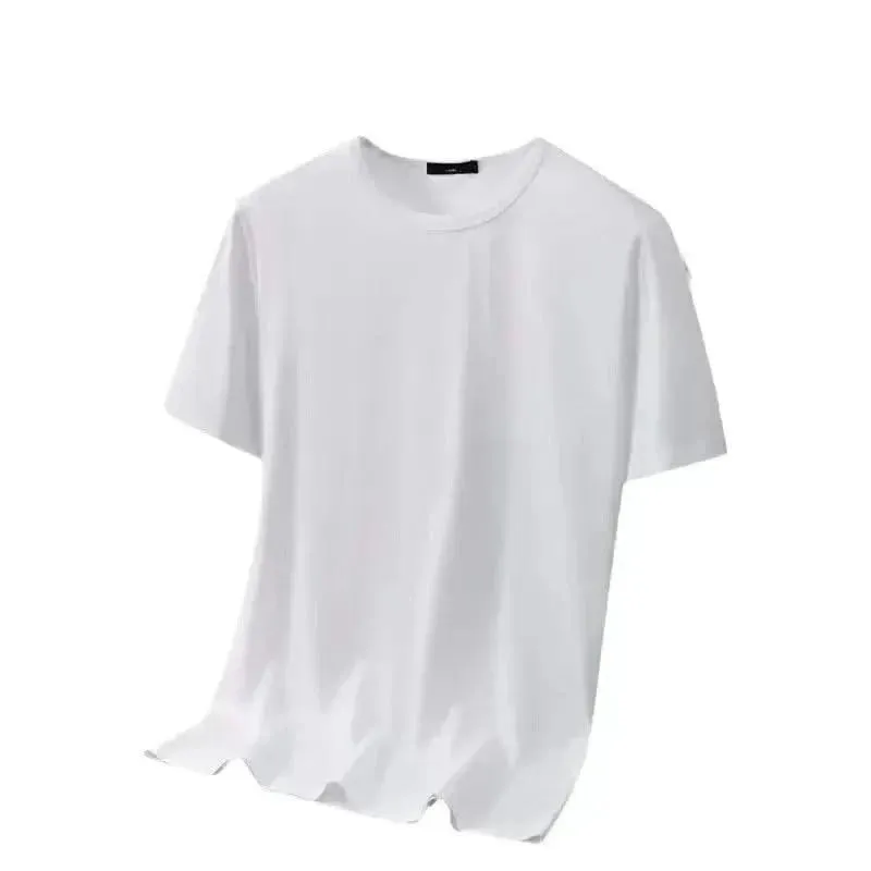 Unisex Classic Crew Neck T-shirts in Timeless Black and White