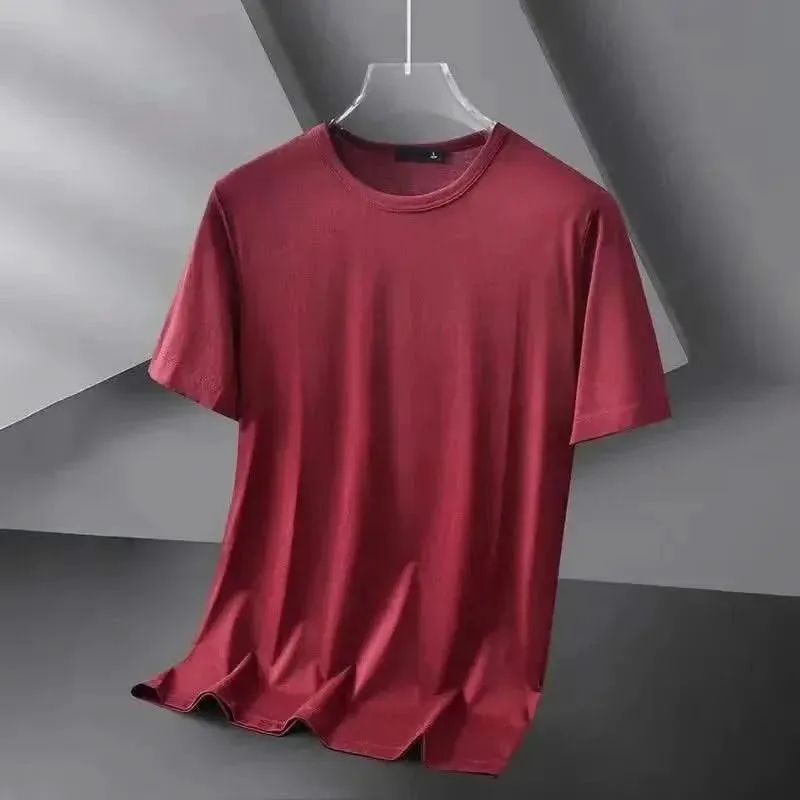 Unisex Classic Crew Neck T-shirts in Timeless Black and White