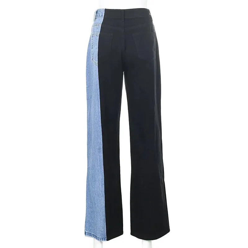 Versatile Patchwork Denim For Chic Style^