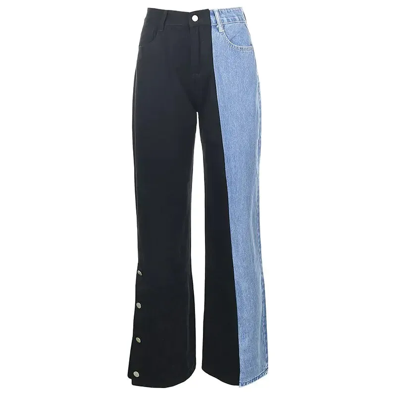 Versatile Patchwork Denim For Chic Style^