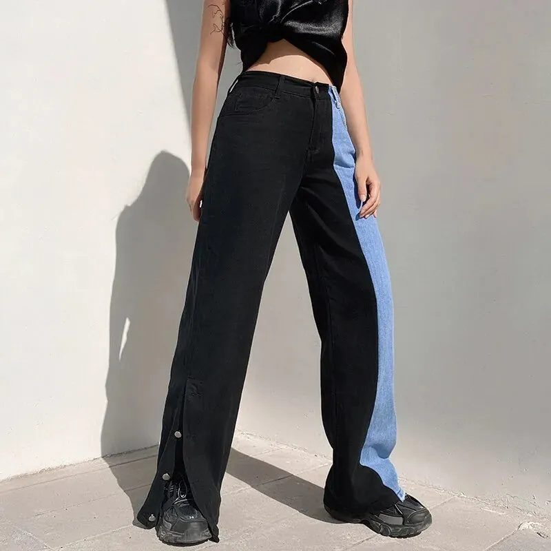 Versatile Patchwork Denim For Chic Style^