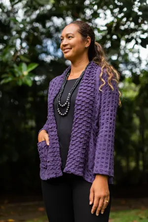 Waffle Weave Short Jacket