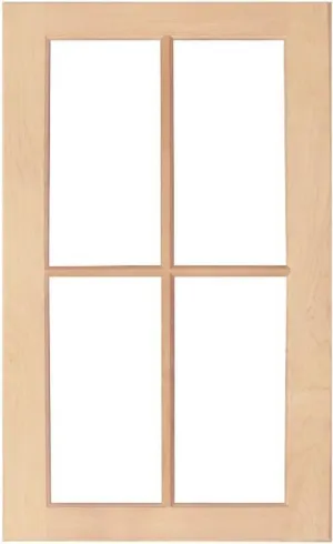 Wilmington Mullion Custom Cabinet Doors - 4 lite